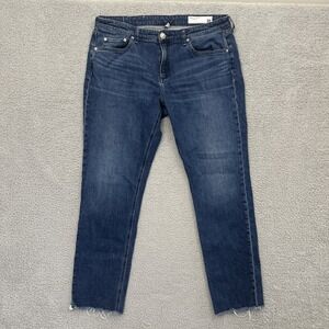 Rag & Bone Dre Low Rise Slim Boyfriend Jeans Ankle Stretch Women's 32 x 30